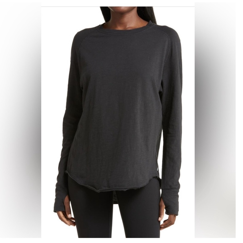 Zella relaxed long sleeve tee XL